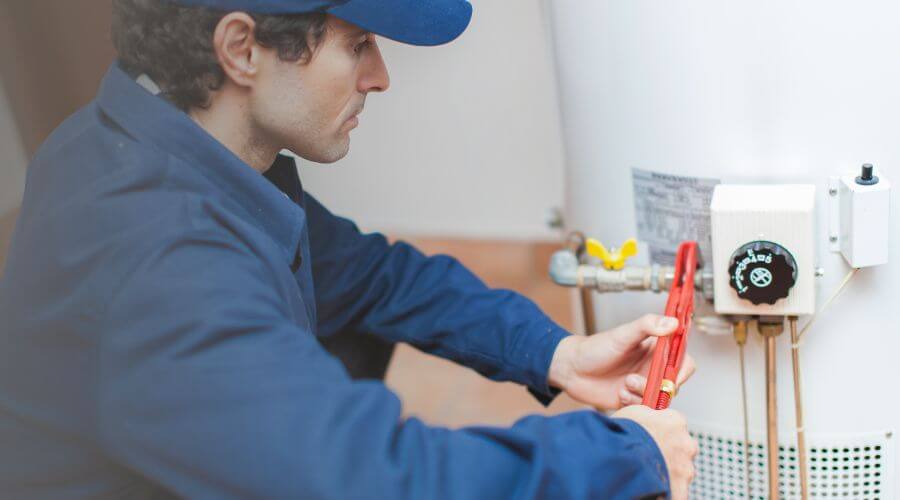 Local water heater installation in Elgin, ND
